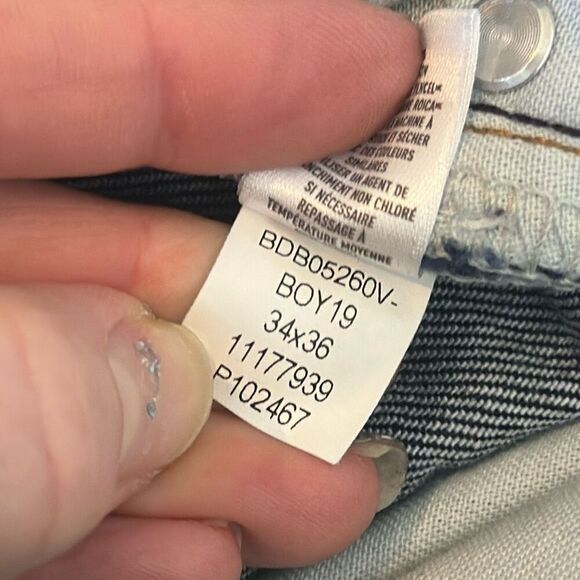 Bonobos Mens Slim Taper Jeans Dark Wash Pants W34 L36 - Picture 10 of 10